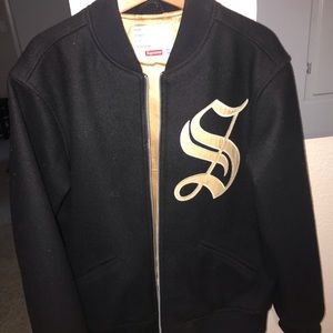 Supreme Old English Wool Varsity Jacket